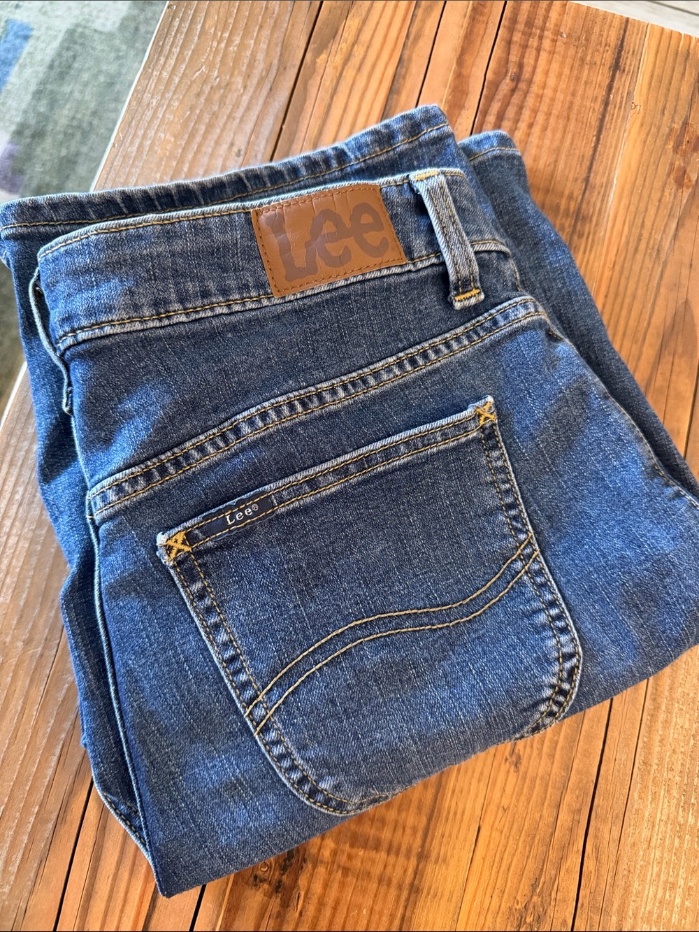 Women’s Lee Blue Denim Shorts